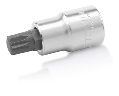Головка торцевая с вставкой Spline 1/2" M5 L=55 мм TOPTUL BCHA1605 Головка торцевая с вставкой Spline 1/2" M5 L=55 мм TOPTUL BCHA1605