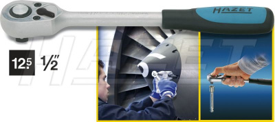 HAZET Трещетка 1/2" 275мм 916S