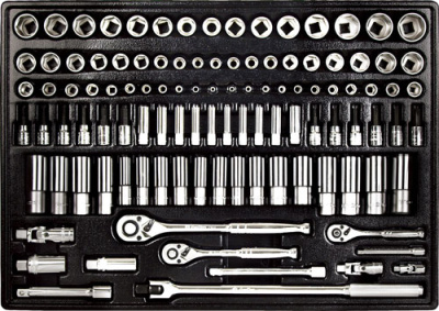 T45535 Набор инструмента  1/4"  ,3/8" и 1/2"  108 предметов (дюйм+метрика) T45535 Набор инструмента  1/4"  ,3/8" и 1/2"  108 предметов (дюйм+метрика)