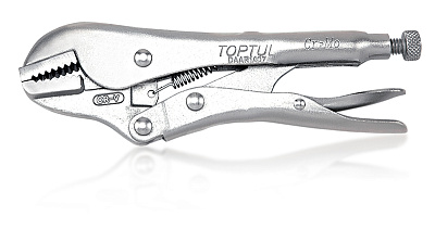 Зажим с фиксатором прямой 175 мм TOPTUL DAAR1A07