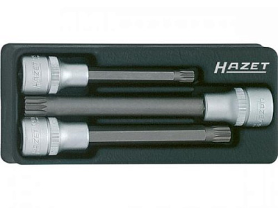 Набор головок с насадками Hazet 990SLg-P/3